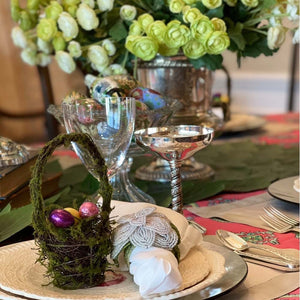 Vintage Easter Tablescapes