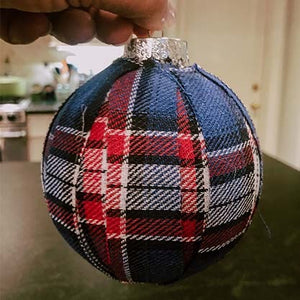 DIY Fabric Christmas Ornaments