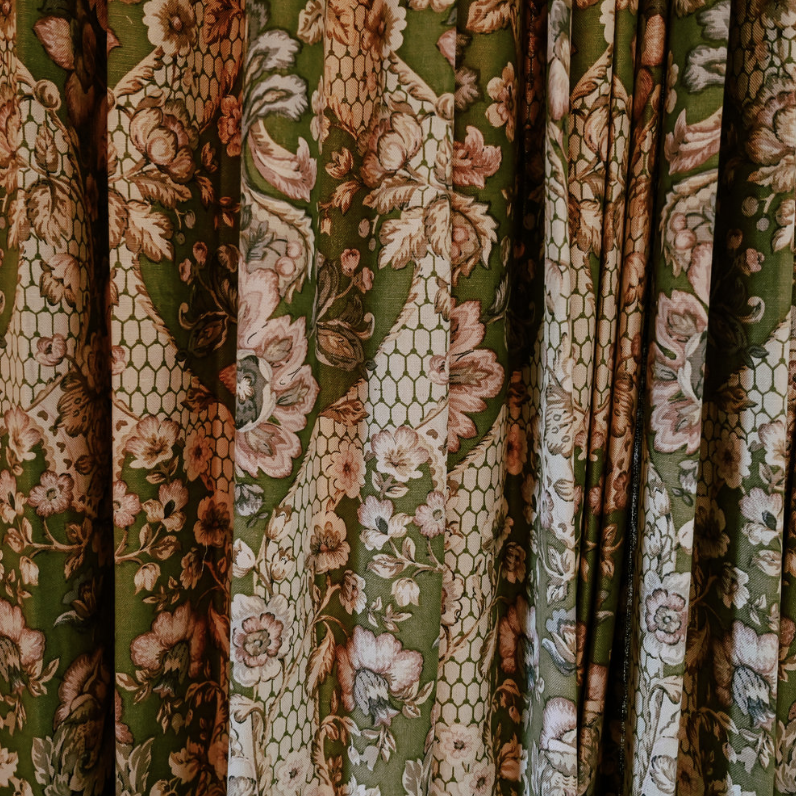 Family History of the Lake House - Bedroom Drapes