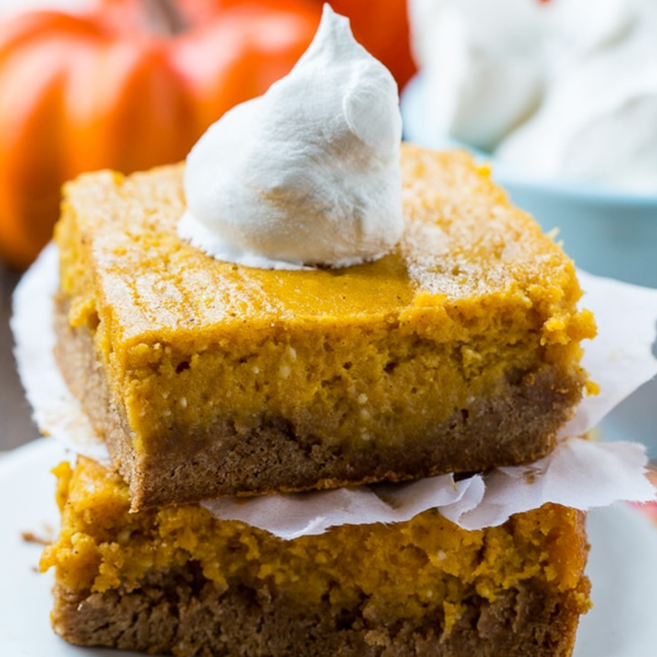 Ooey Gooey Pumpkin Spice Butter Cake - Seasons of the Lake