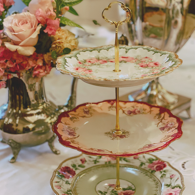 Making a Vintage Tiered Cake Server