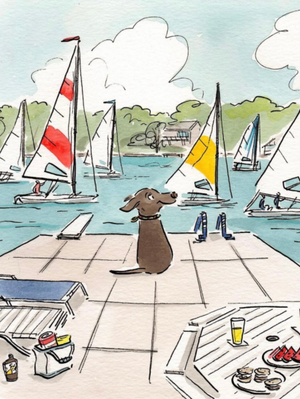 "Lucy the Lake Dog" Book