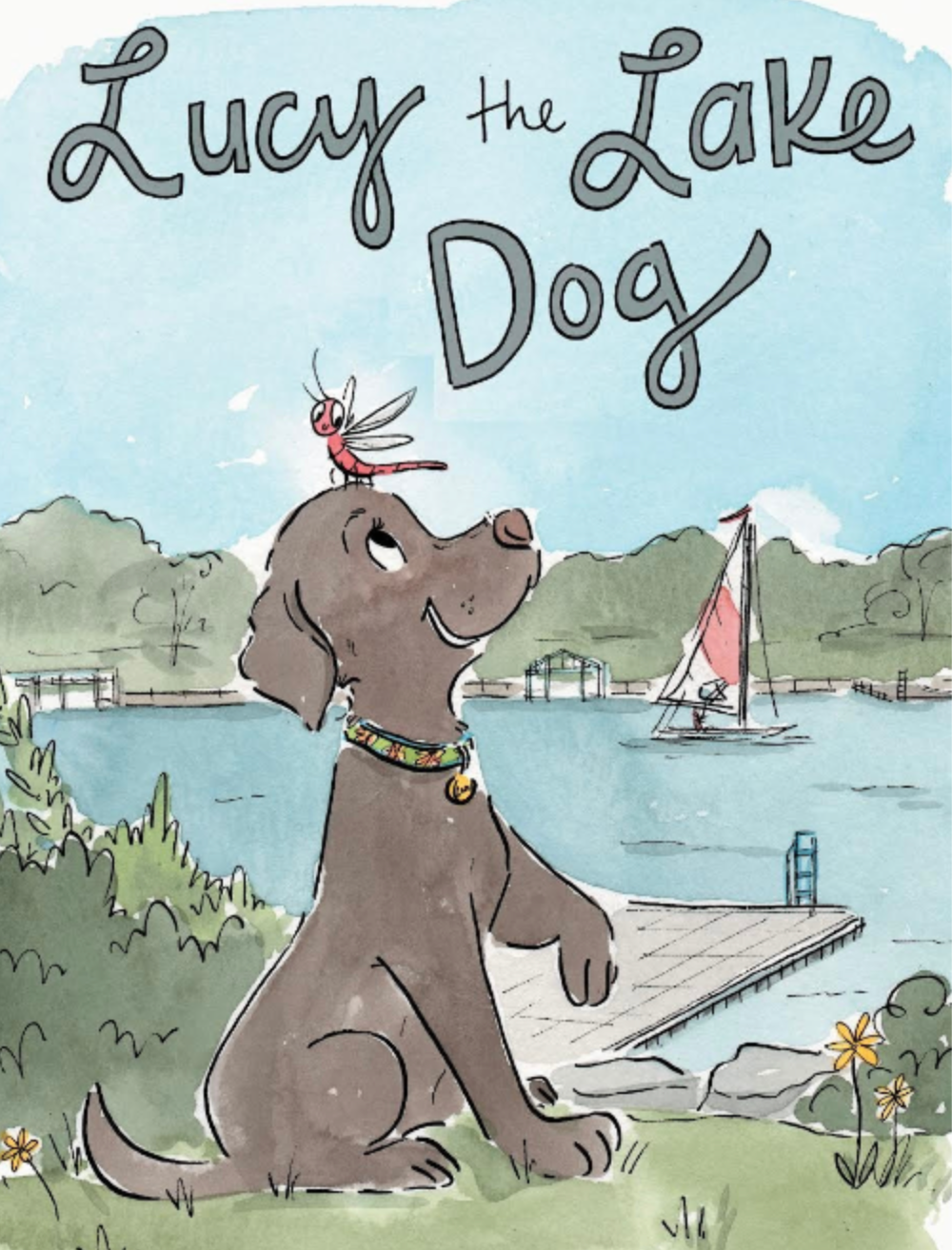 "Lucy the Lake Dog" Book